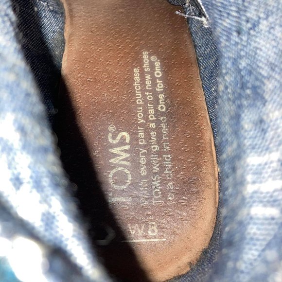 TOMS Lace Up Wedges Aztec - Picture 6 of 6
